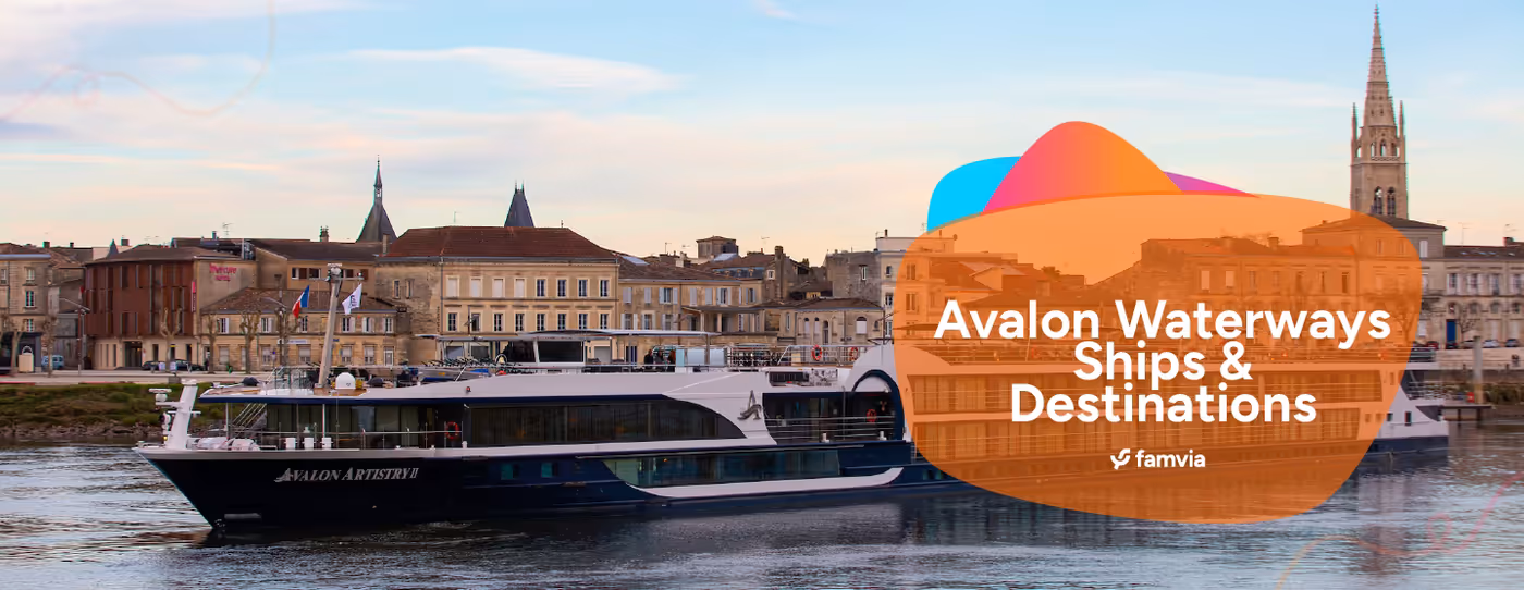 Avalon Waterways Ships & Destinations