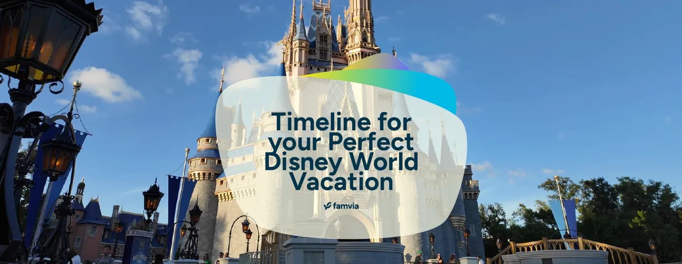Timeline for your Perfect Disney World Vacation