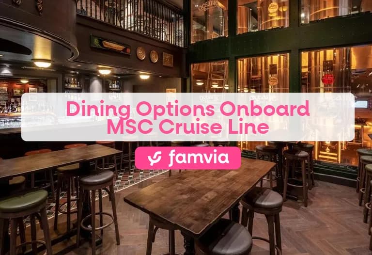 Dining Options Onboard MSC Cruise Line