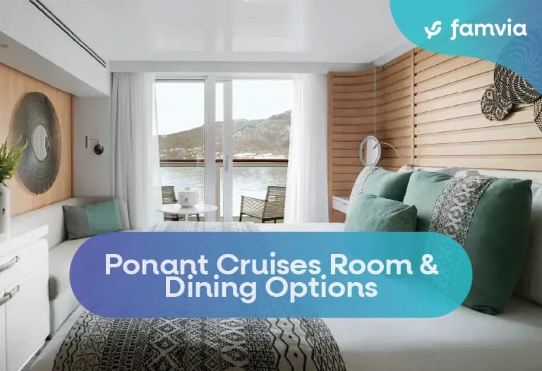 Ponant Cruises Room & Dining Options